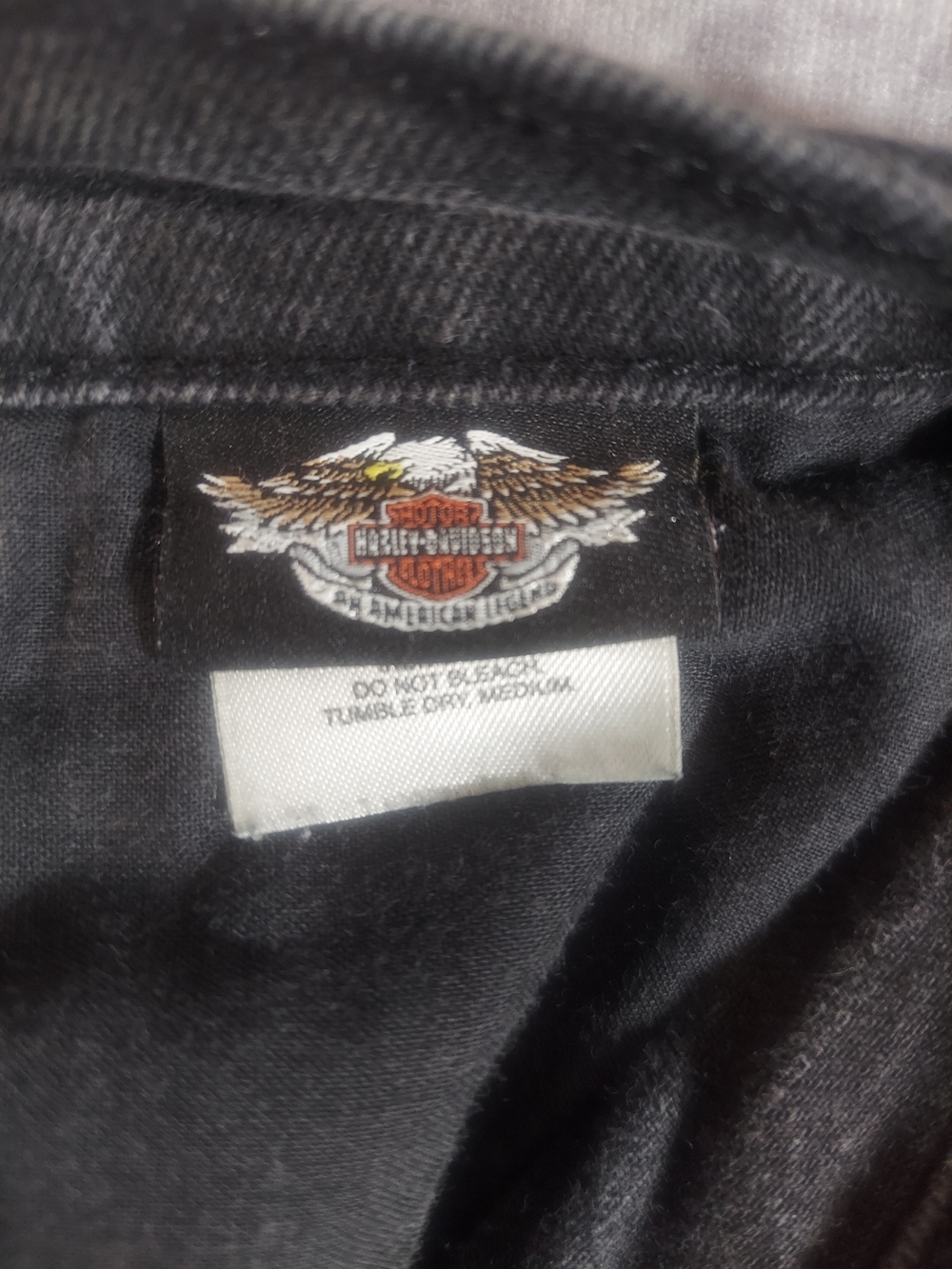 Vintage 2006 Harley-Davidson Straight Leg Jeans Women’s Size 4 Made in Canada - Picture 12 of 13